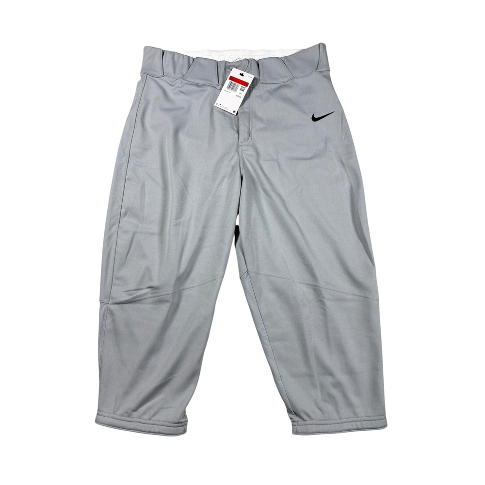 Nike Team Baseball Pants Wolf Grey Boys Large BQ6432-052 New With Tags